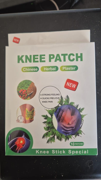 100% Herbal Knee Patches (Pack of 10, 20, 30)