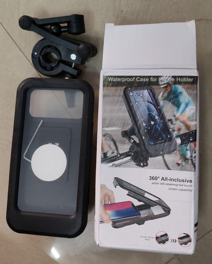 Universal 360 Rotation Bike Waterproof Cell Phone Holder